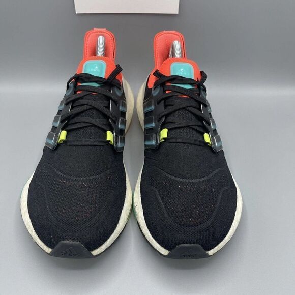 Adidas Ultraboost 22 W Core Black/Skyrus/Turbo GY8681 Women's Size 8.5 M - Picture 5 of 9